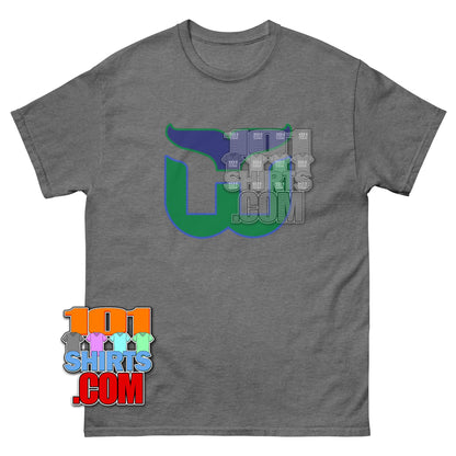Grown Up Movie 2010 Lenny Feder Adam Sandler as Grown Up Movie Lenny Feder Adam Sandler Hartford Whalers T-Shirt Hartford Whalers Tee