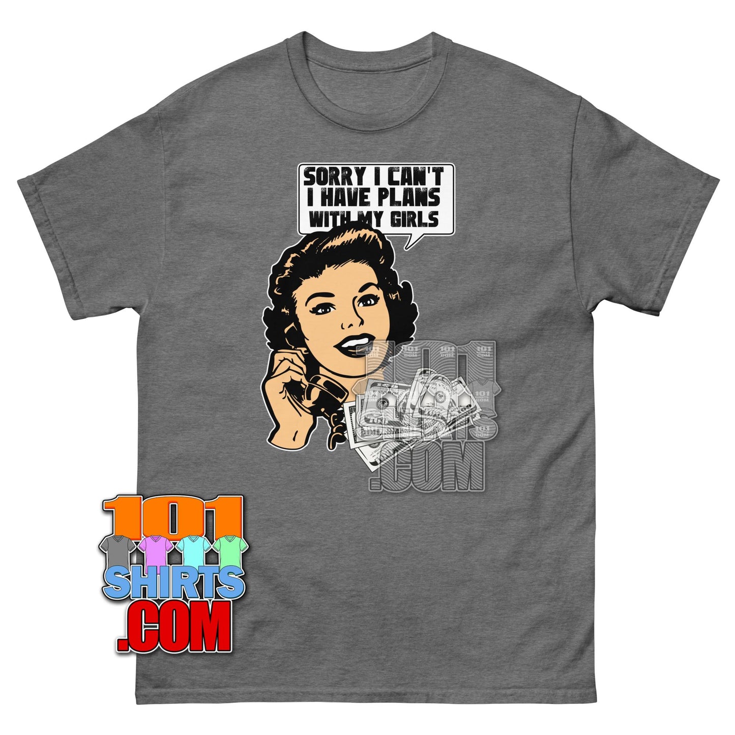 Funny Girls Trip T-Shirt Sorry I Have Plans With My Girls Squad Tee