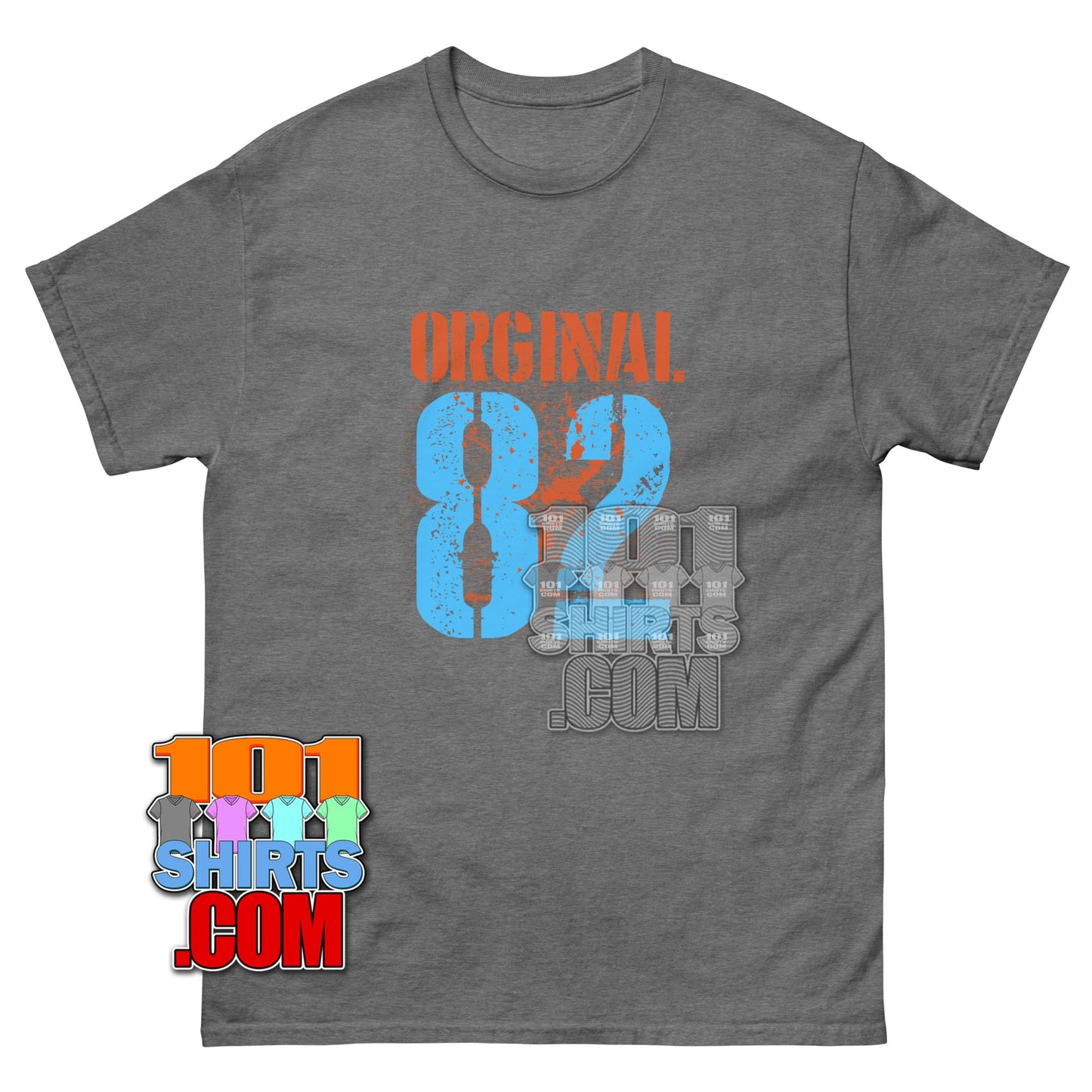 Original 1982 T-Shirt Vintage Birthday Gift Retro Year Graphic Tee