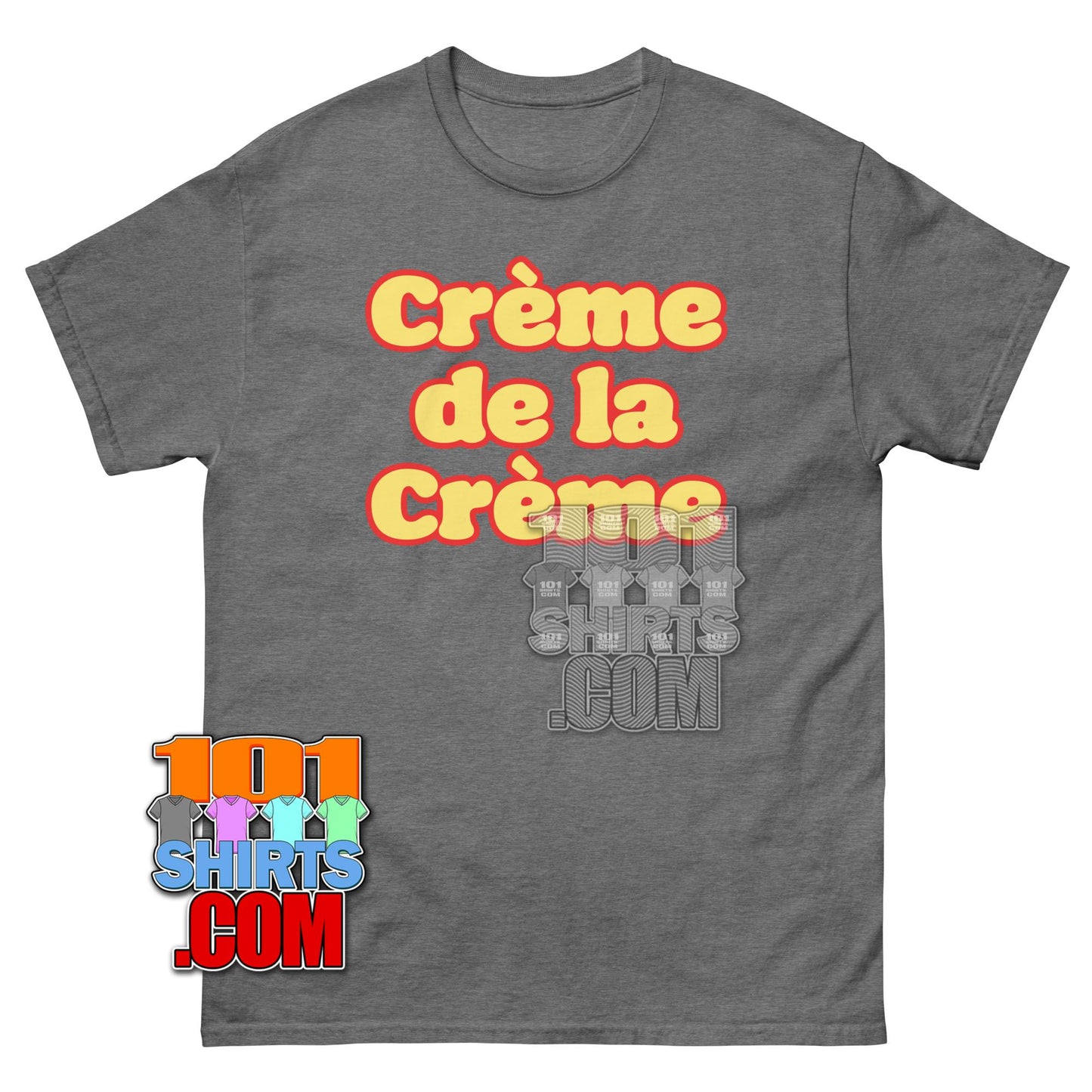 Creme de la Creme Typography Graphic Tee T Shirt
