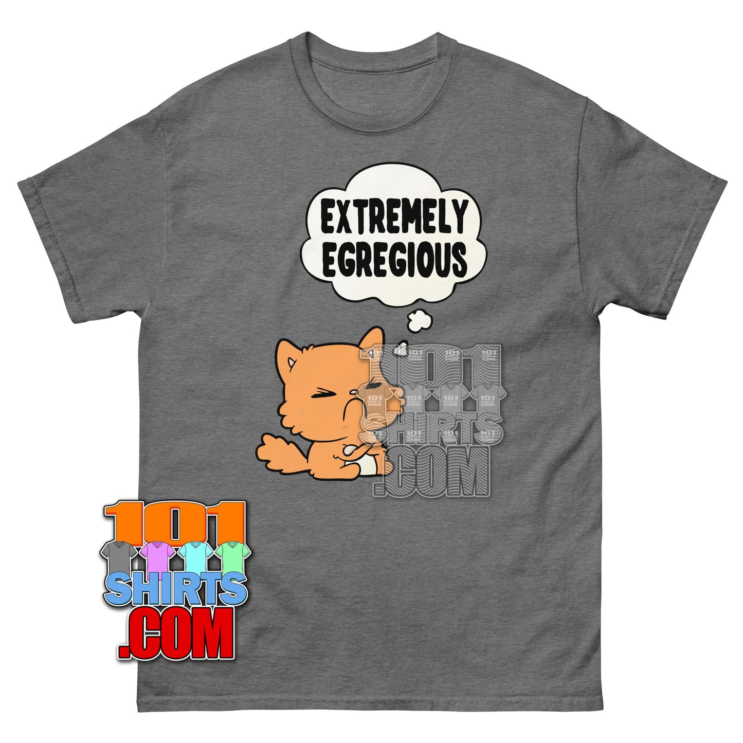 Extremely Egregious Edgy Y2K Grunge Typography Graphic Tee