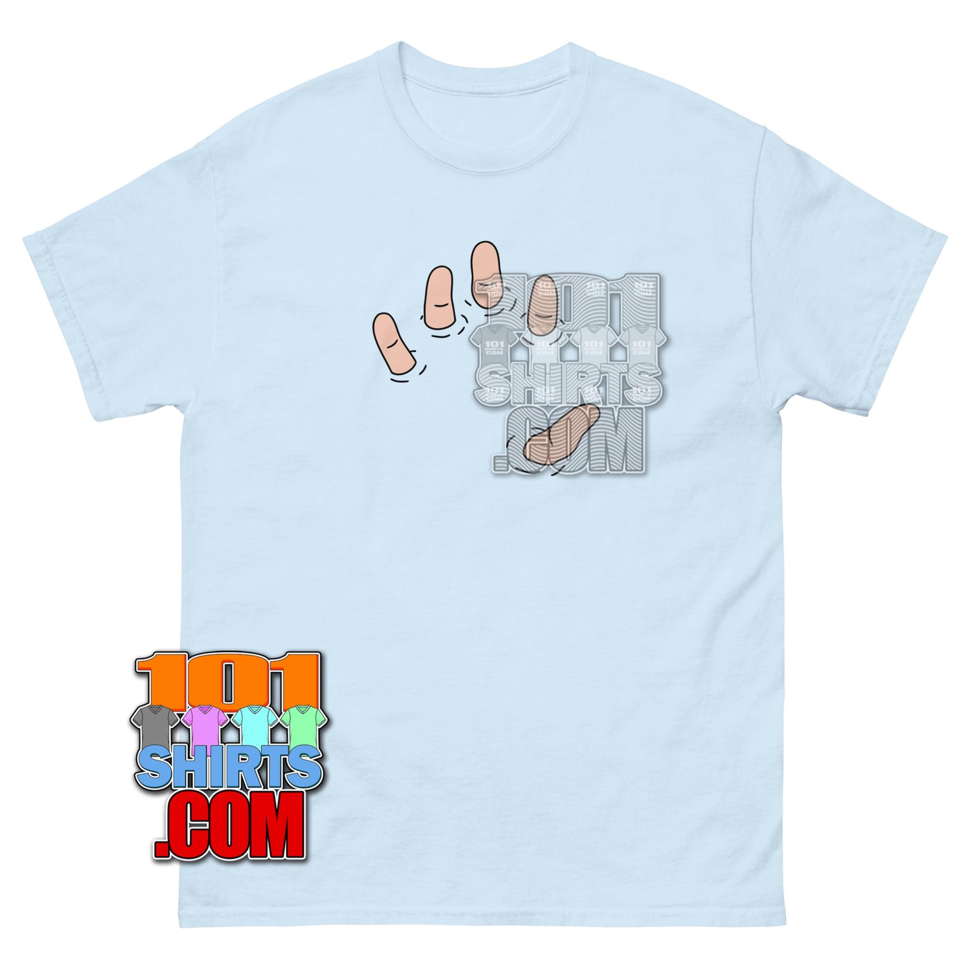 Surreal Fingers in Water Minimalist Aesthetic Graphic T-Shirt