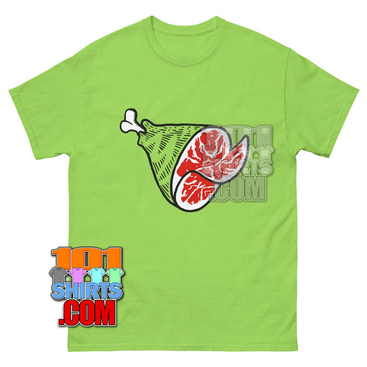 Austin & Ally TV Series Dez Calum Worthy Green Ham T-Shirt