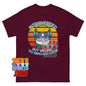 Funny Introvert Cat T-Shirt Cute Shy Kitten Box Graphic Tee