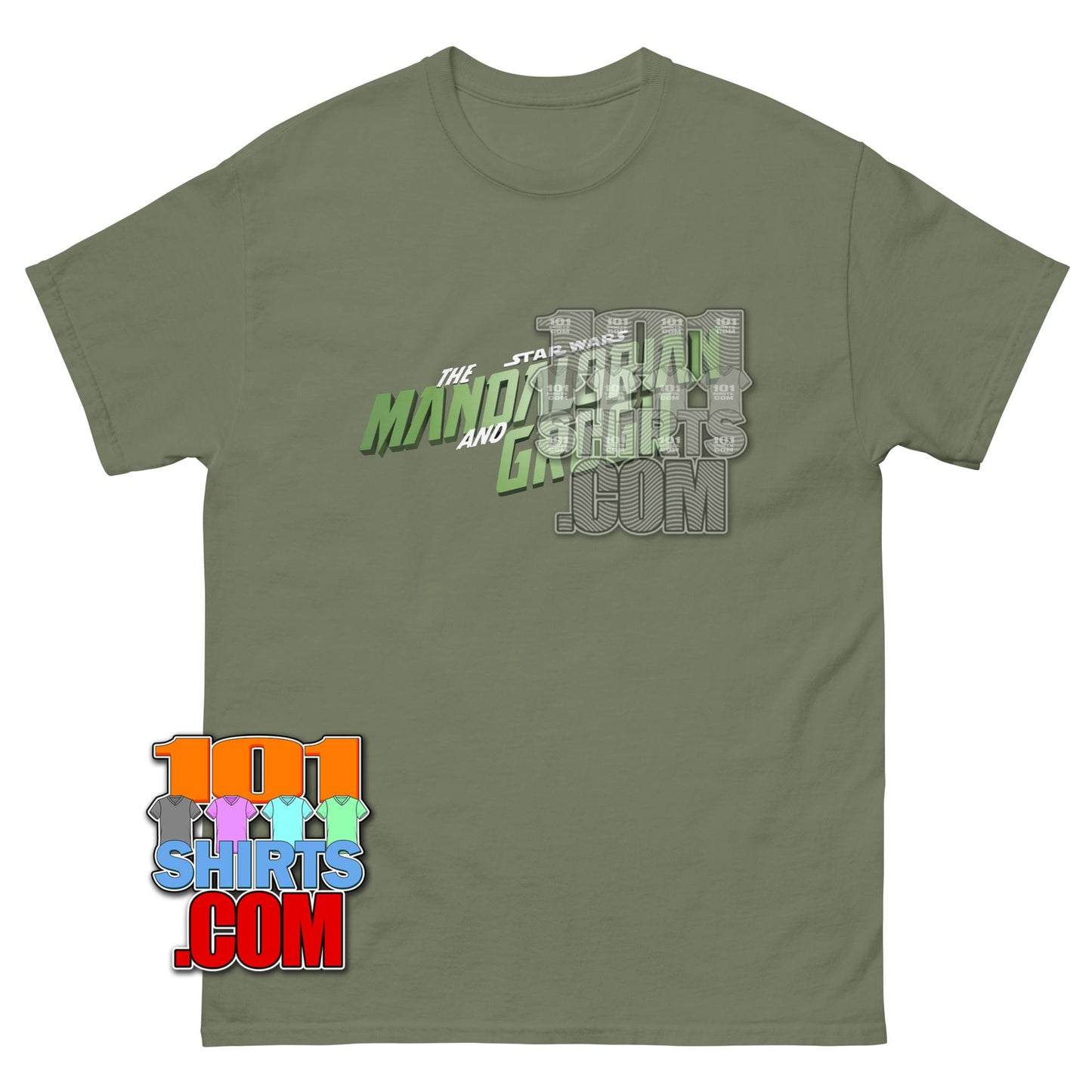 Star Wars THE MANDALORIAN AND GROGU Movie T-Shirt