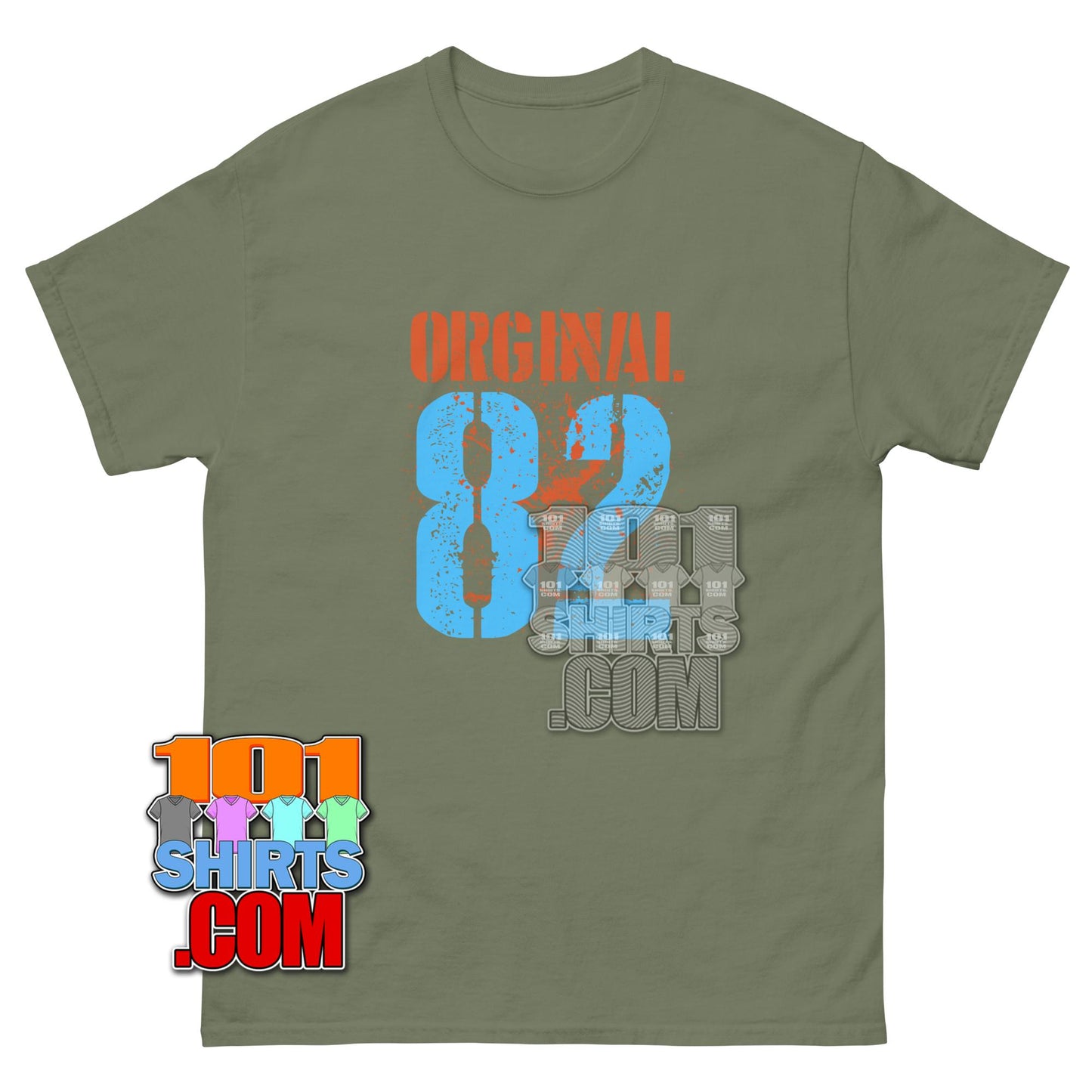 Original 1982 T-Shirt Vintage Birthday Gift Retro Year Graphic Tee