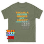 Tequila Never Broke My Heart T-Shirt Funny Margarita Drinking Tee