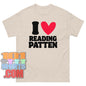 I Love Reading Patten T-Shirt Funny Poetry Literature Scholar Gift Tee