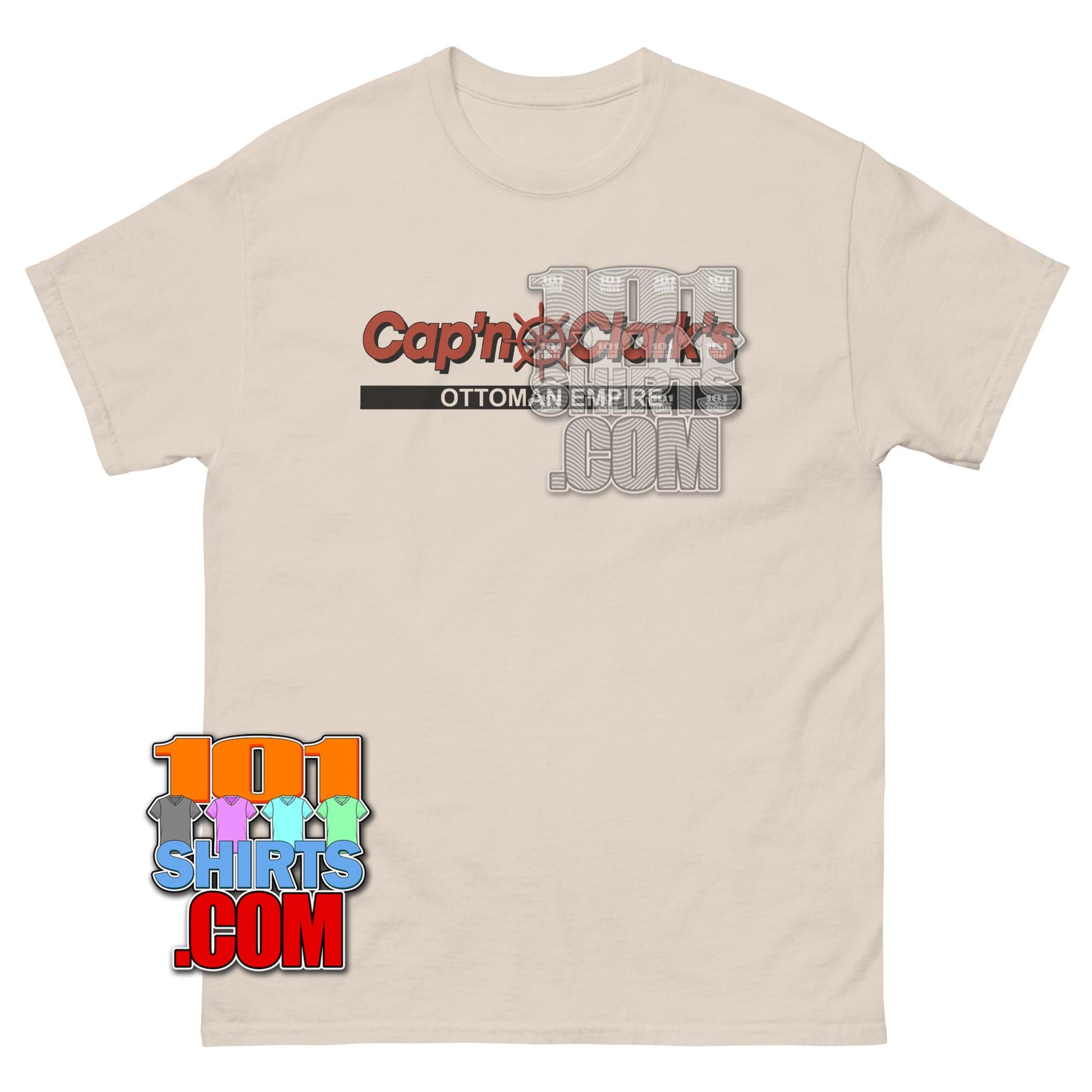 Backrooms Movie Capt'n Clark's Ottoman Empire Logo Commercial T-Shirt