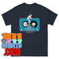 Audio Cassette Tape Retro VINTAGE MUSIC Mixtape Bicycle Biking Biker 70S 80S 90S T-Shirt - 101SHIRTS