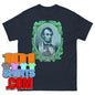 Abraham Lincoln Logic Movie Star Trek Parody TV Show Commander Spock Vulcan Salute Funny T-Shirt - 101SHIRTS