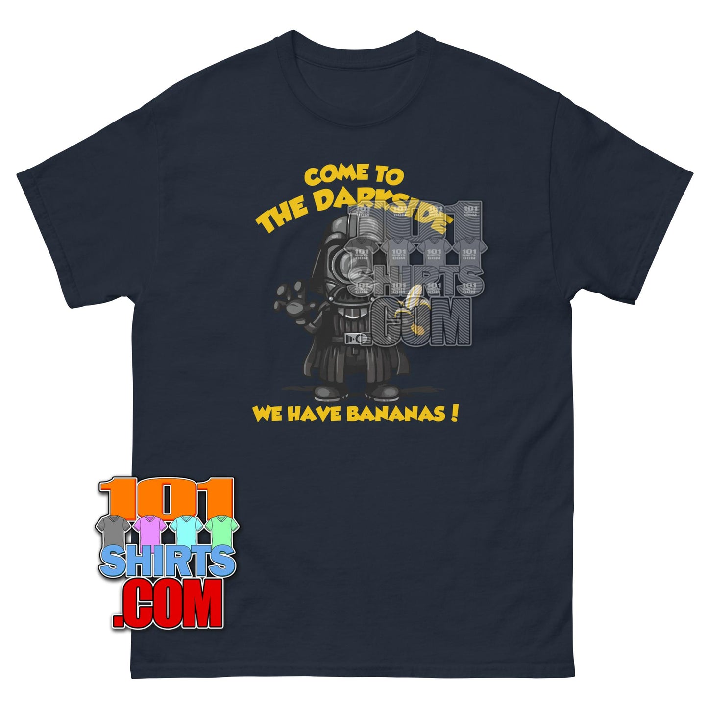 Minion Darth Vader Dark Side Banana T-Shirt