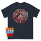 Lost TV Show Dharma Flame Station Logo T-Shirt