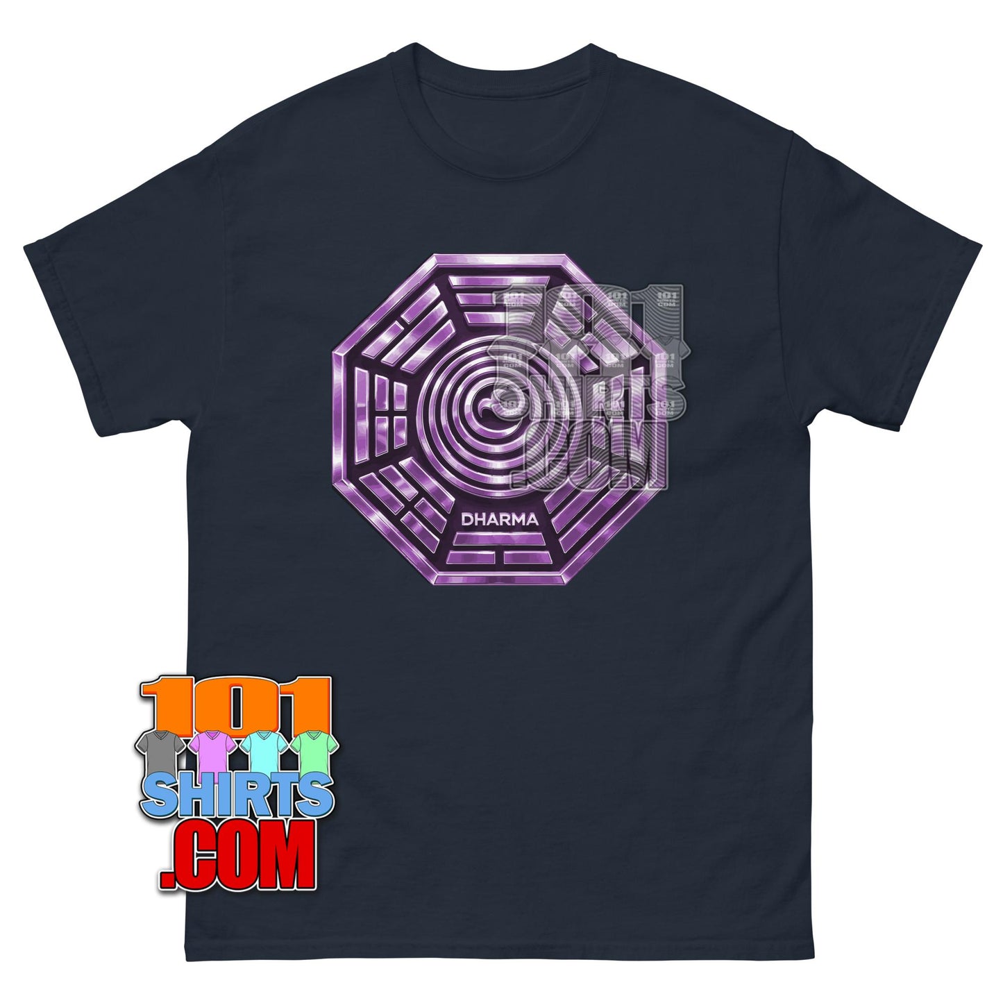 Lost TV Show Dharma Orchid Station Logo T-Shirt