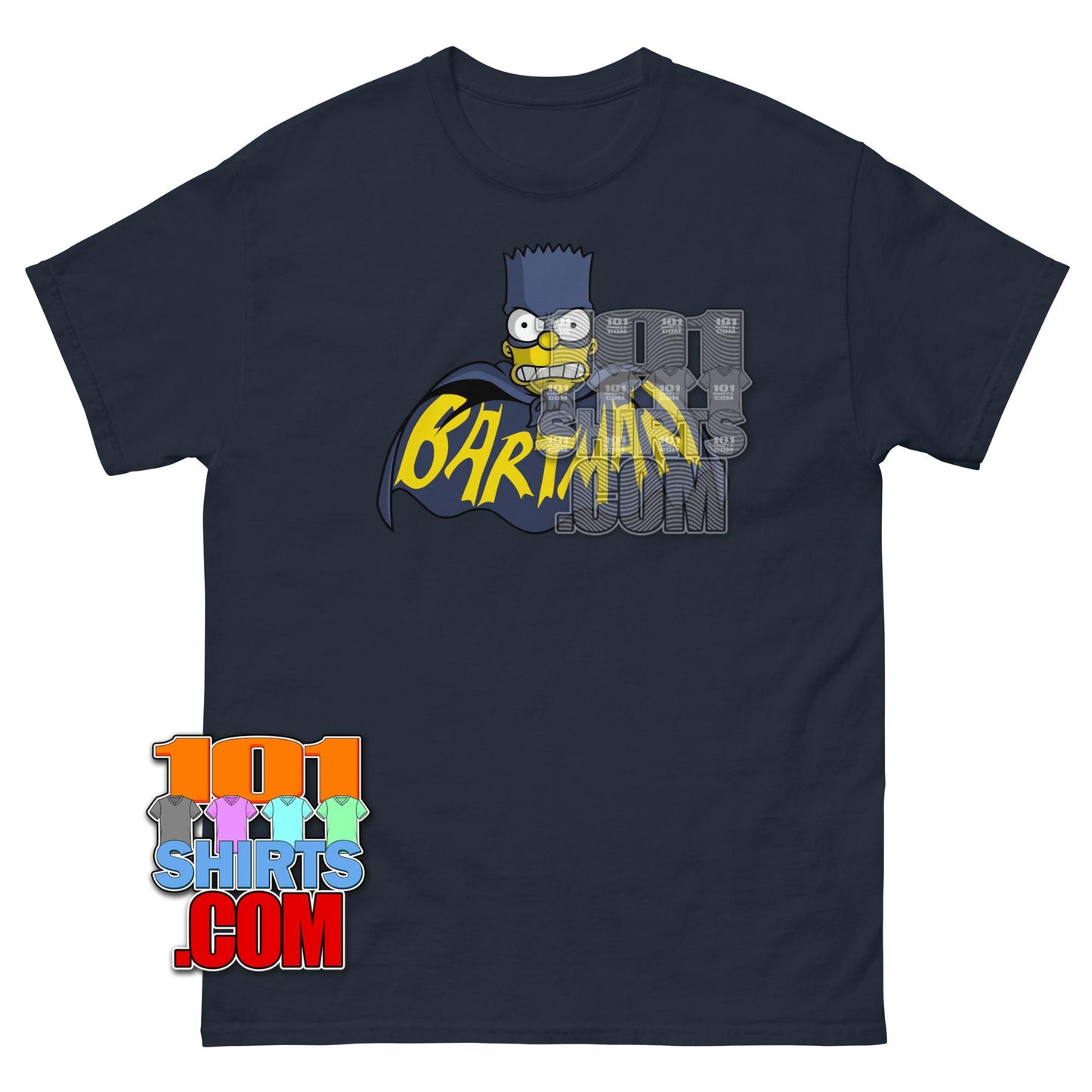 Bartman T-Shirt The Simpsons Springfield Hero Funny Cartoon Graphic Tee