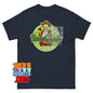 The Simpsons Cartoon TV Show Homer Simpson Farmer Logo T-Shirt