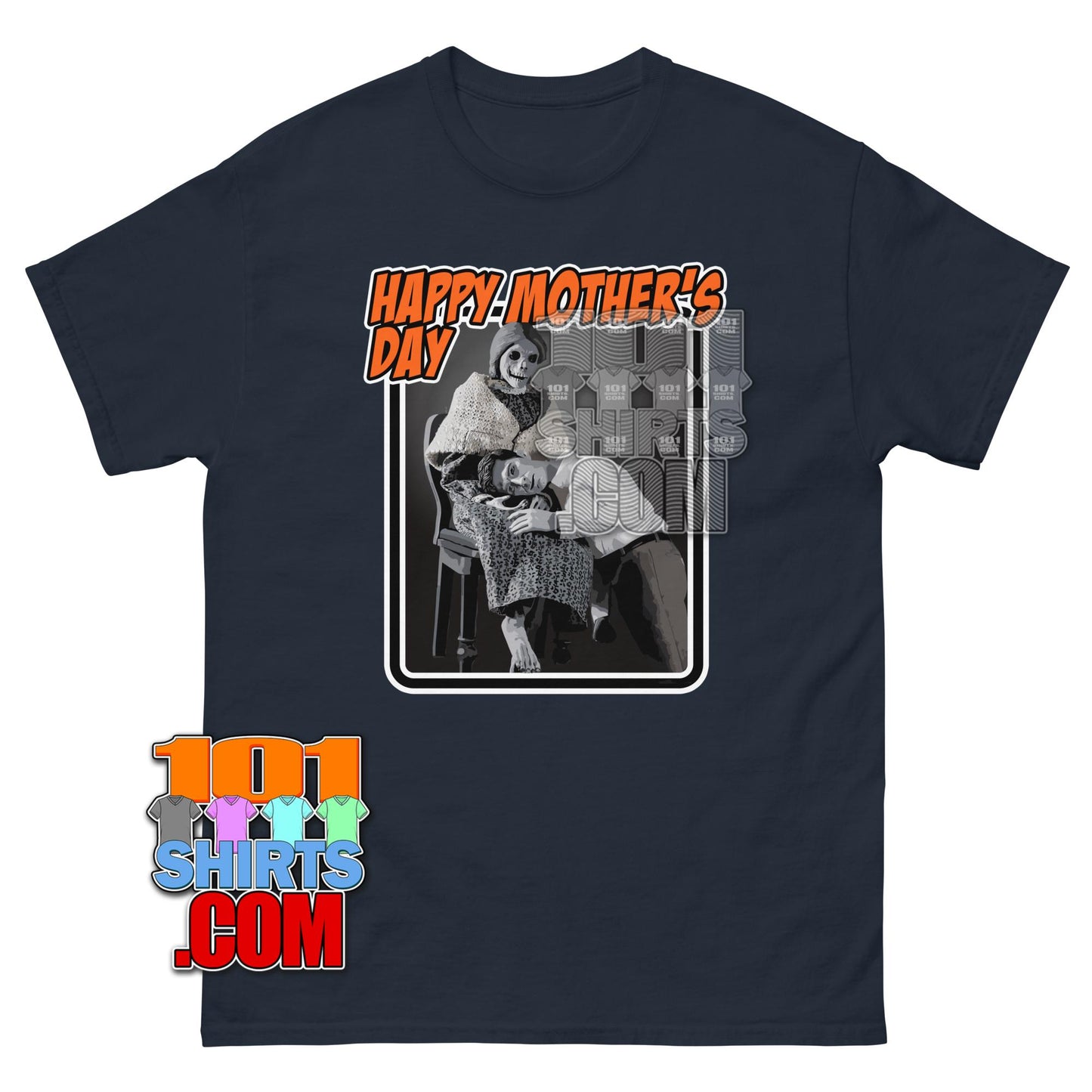 Happy Mothers Day Psycho Norman Bates Horror Movie Funny  T-Shirt