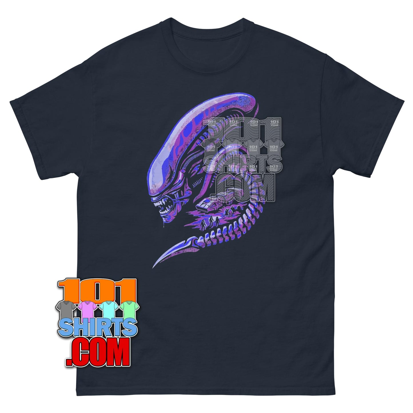 Alien Xenomorph T-Shirt Sci-Fi Movie Tee