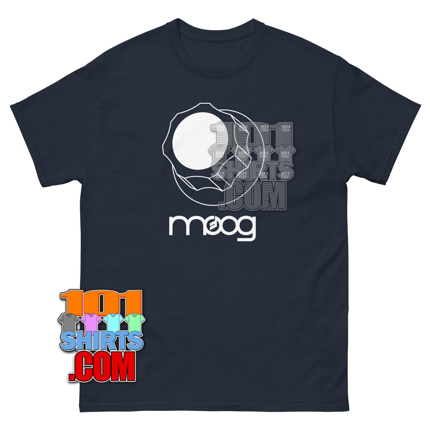 Vintage Moog Knob T-Shirt Analog Synthesizer Audio Gear Graphic Tee