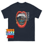Surreal Turntable Mouth T-Shirt Vinyl Record DJ Music Graphic Tee