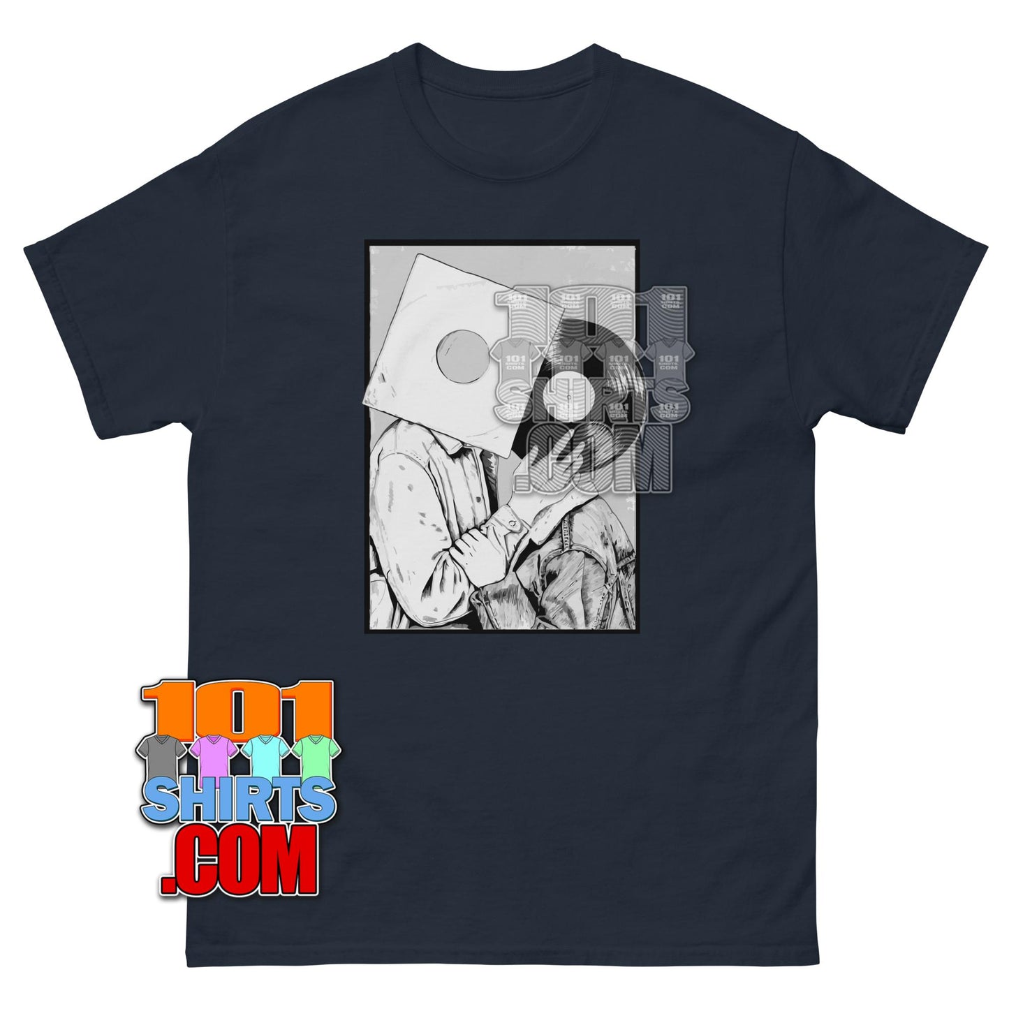 Vinyl Records Lovers Kiss Aesthetic Retro Music Graphic T-Shirt