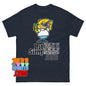 Homer Simpson Little Caesars Pizza Donut Funny Mashup T-Shirt