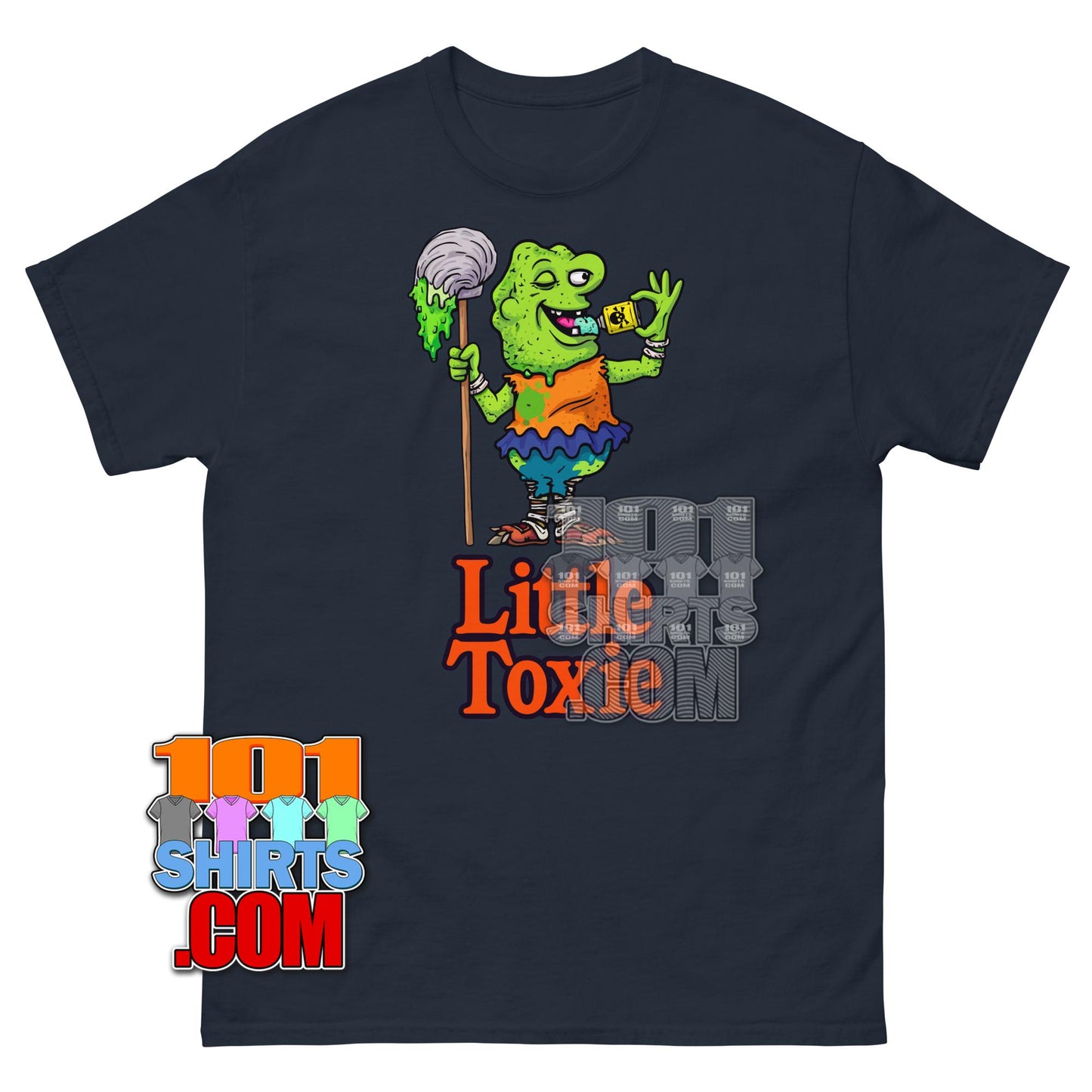 The Toxic Avenger Little Caesars Pizza Funny Little Toxie T-Shirt