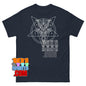 Baphomet Occult T-Shirt Gothic Satanic Pentagram Sigil Graphic Tee