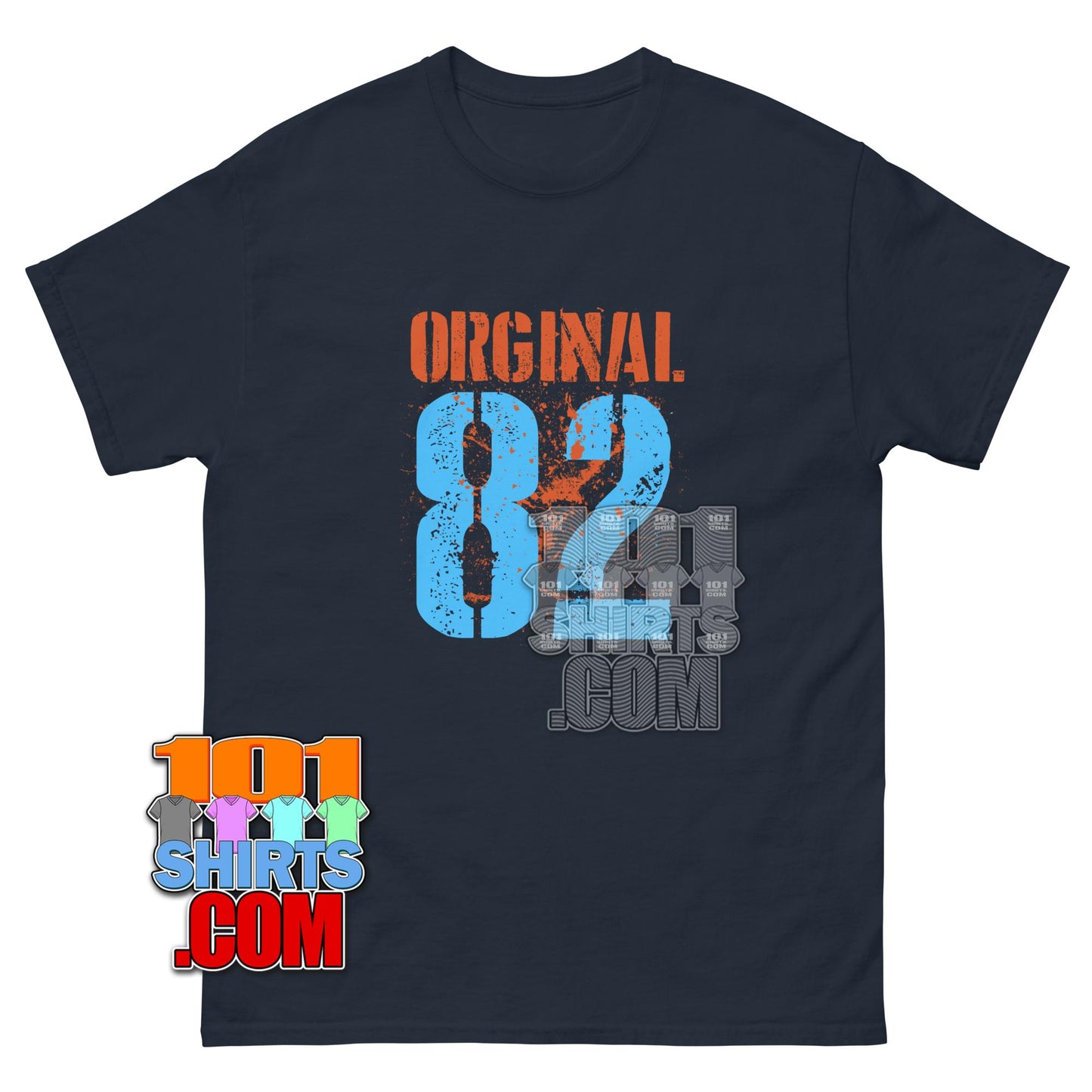 Original 1982 T-Shirt Vintage Birthday Gift Retro Year Graphic Tee