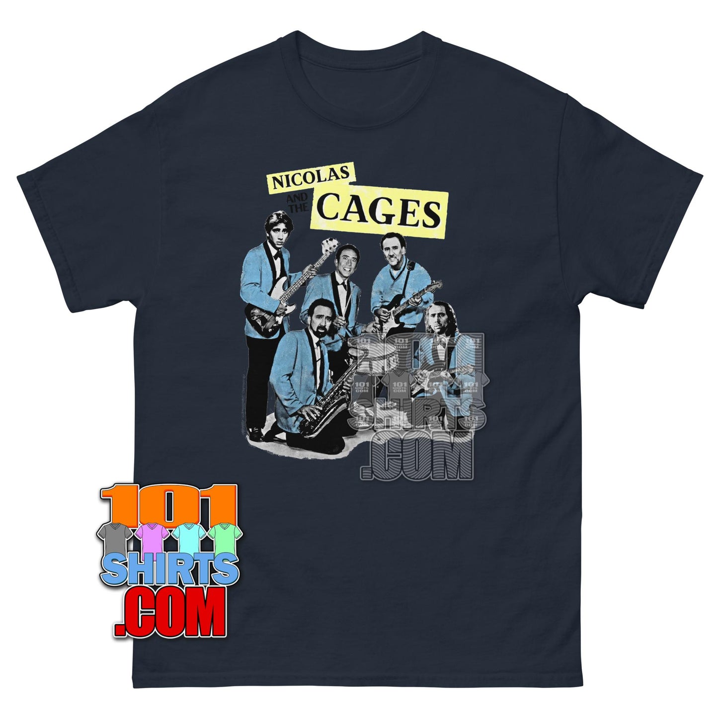 Nicolas Cage Band Tee Nicolas and the Cages T-Shirt