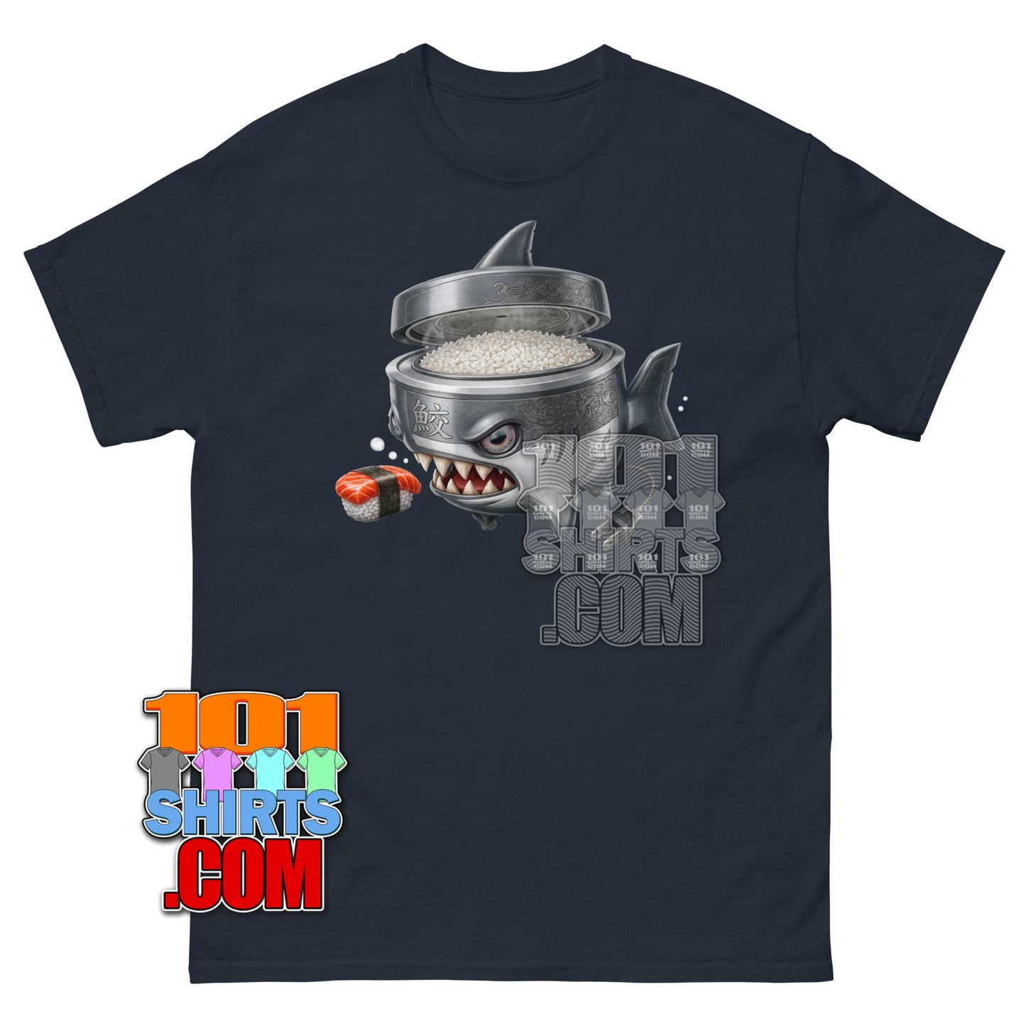 Shark Muscle Ricecooker Japanese Anime Art Kawaii Child's Tee