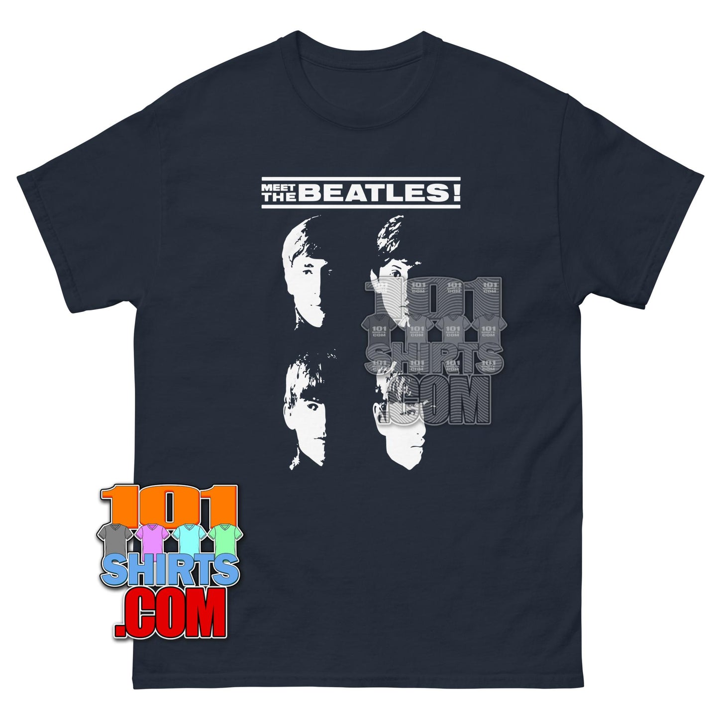 Meet The Beatles Vintage Graphic Tee Classic Vintage T-Shirt