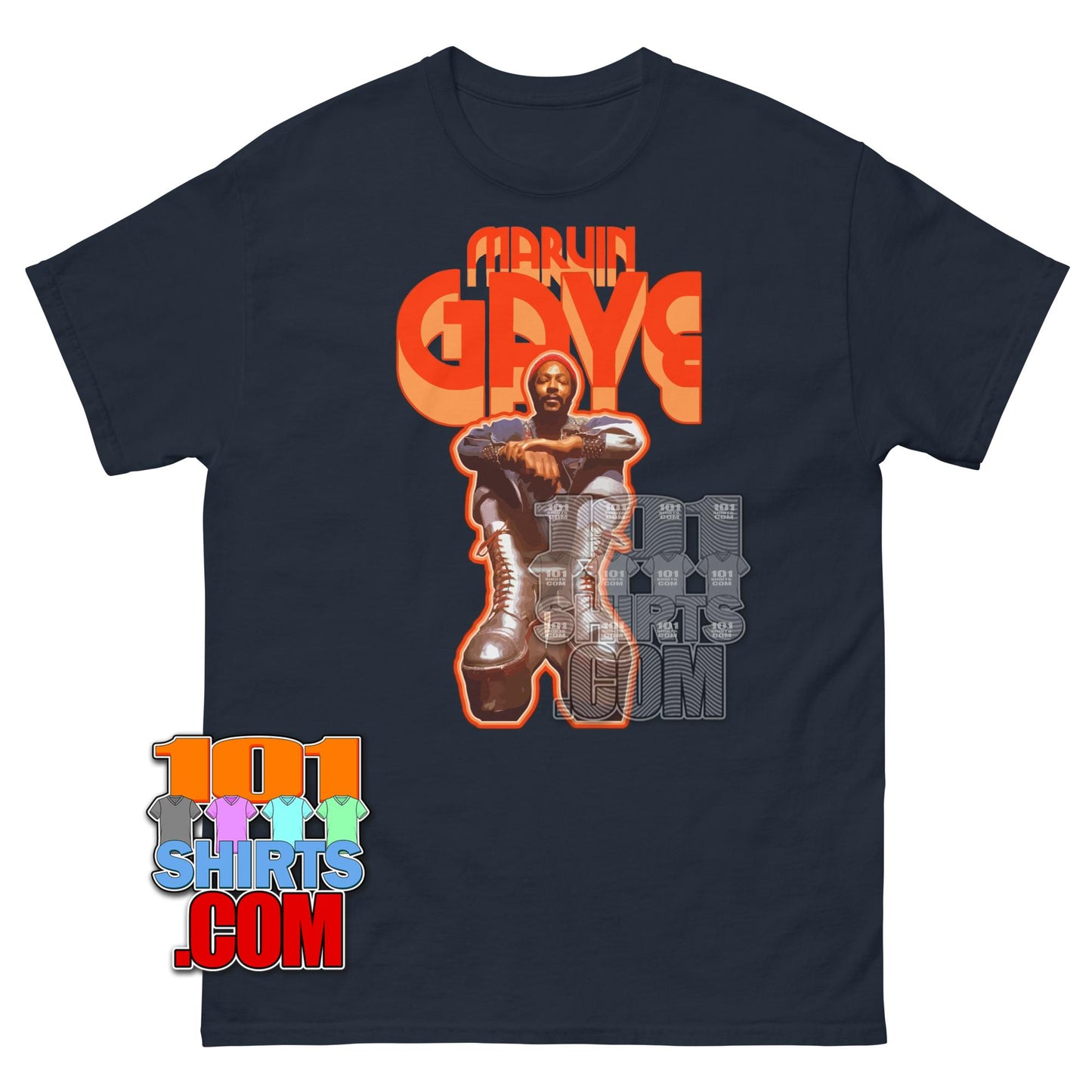 Marvin Gaye T-Shirt Retro 70s Soul Music Graphic Tee