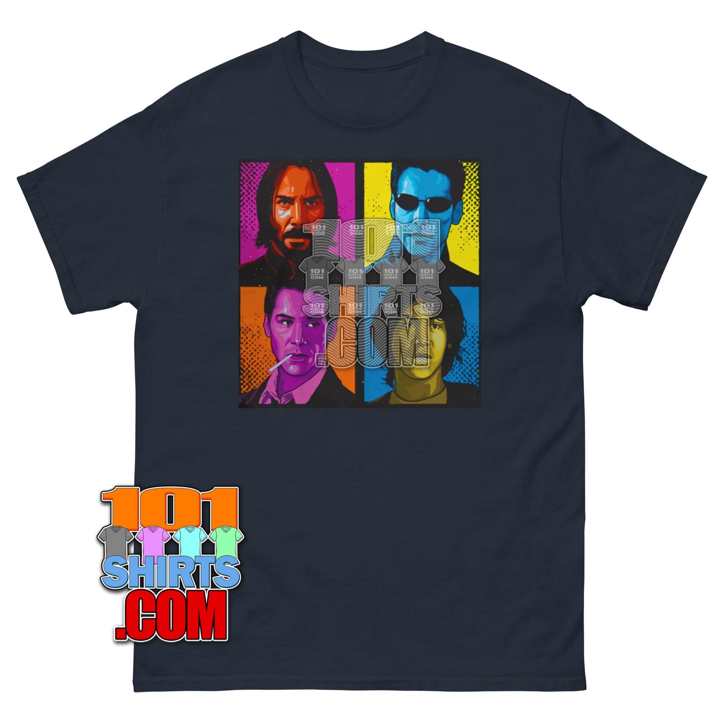Keanu Reeves Movies Pop Art T-Shirt