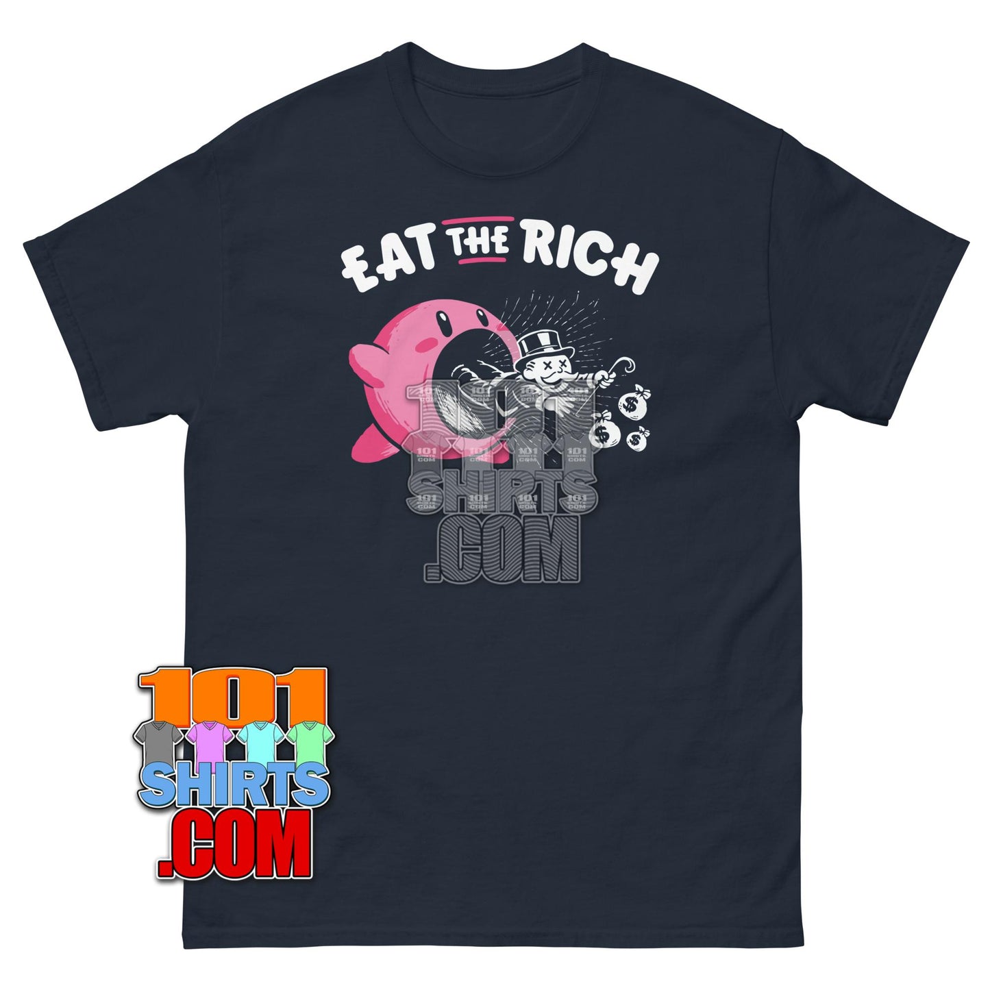 Nintendo Kirby and Monopoly Man EAT THE RICH