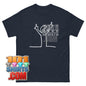 La Linea Middle Finger T-Shirt Funny Retro Cartoon Graphic Tee