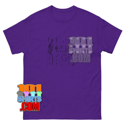 The Big Bang Theory Wow Signal Sheldon Cooper Purple T-Shirt