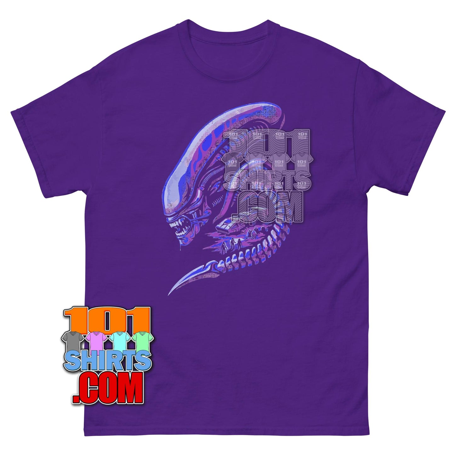 Alien Xenomorph T-Shirt Sci-Fi Movie Tee