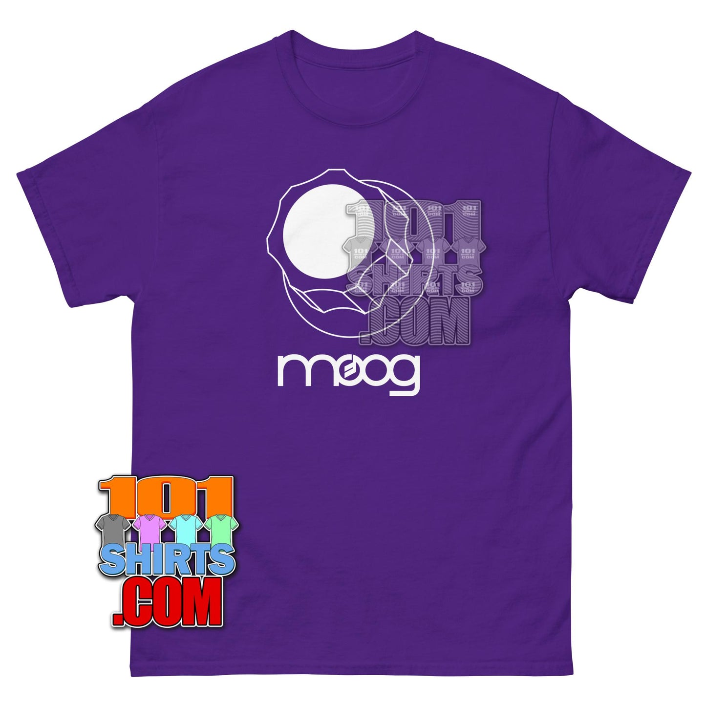 Vintage Moog Knob T-Shirt Analog Synthesizer Audio Gear Graphic Tee