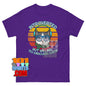 Funny Introvert Cat T-Shirt Cute Shy Kitten Box Graphic Tee