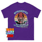 Funny Introvert Dog T-Shirt Shy Golden Retriever Puppy Graphic Tee