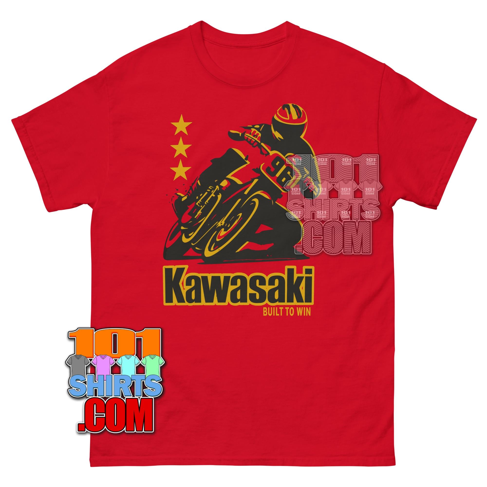 Step Brothers Movie Tee Kawasaki Motorcycle 96 T-Shirt – 101SHIRTS