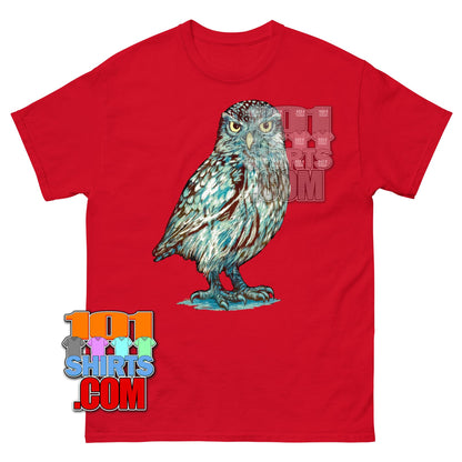 The Big Bang Theory Leonard Hofstadter Little Owl Red T-Shirt