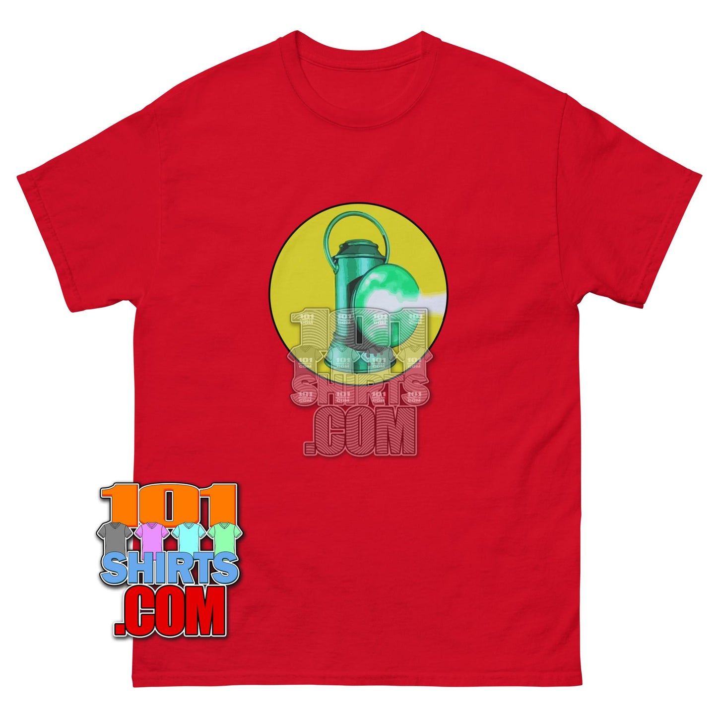 The Big Bang Theory Sheldon Green Lantern  Alan Scott Logo T-Shirt