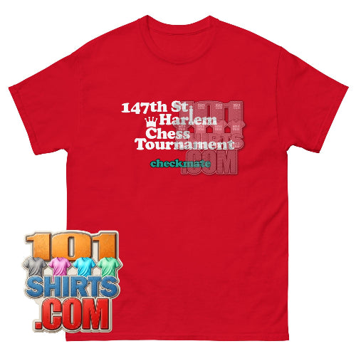 TBBT Leonard  Red Chess T-Shirt