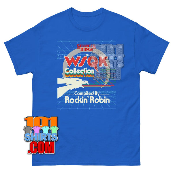 Stranger Things Season 5 The WSQK Collection Logo Tee