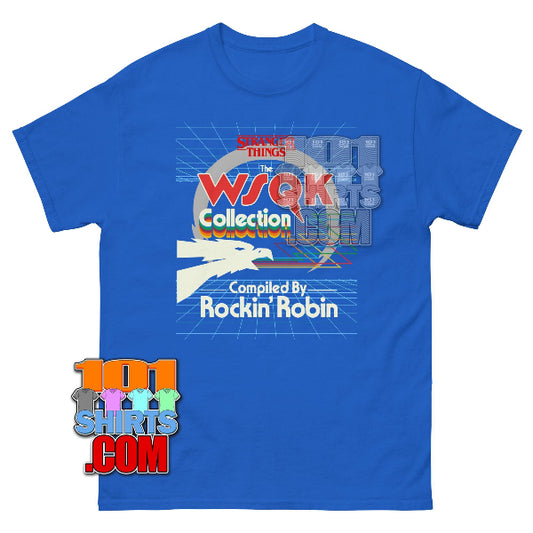 Stranger Things Season 5 The WSQK Collection Logo Tee
