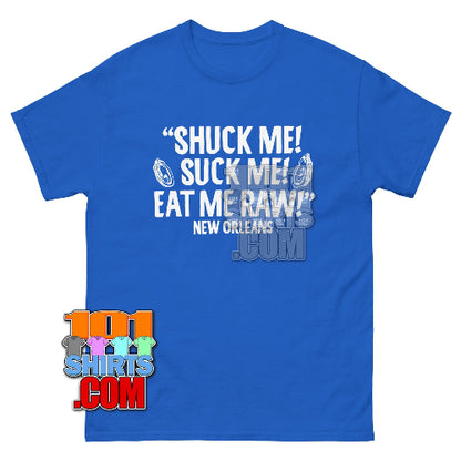 Little Brother 2026 Movie Eric André Marcus Shuck Me! Suck Me! Eat Me Raw! T-Shirt