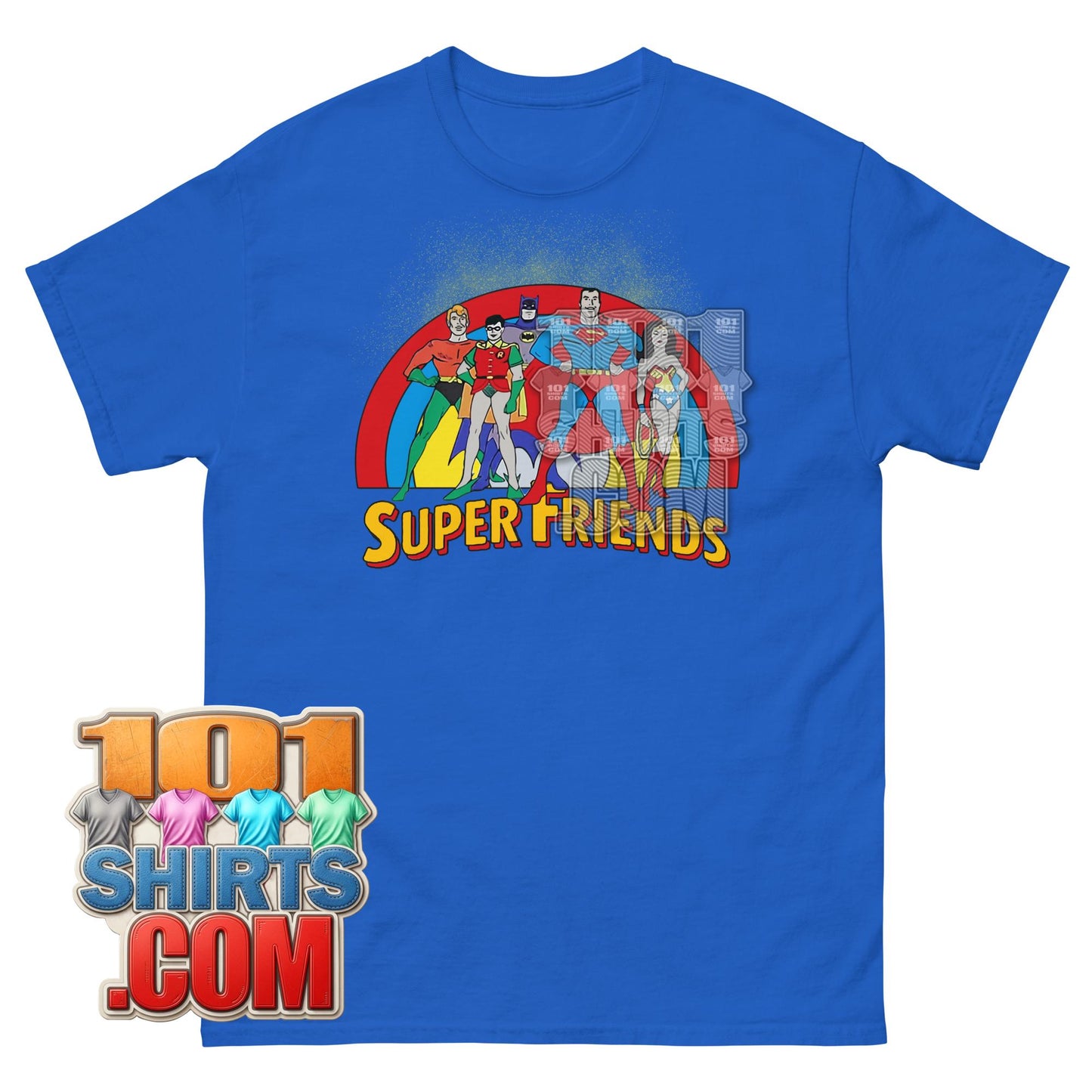 The Big Bang Theory Sheldon Cooper DC Super Friends T-Shirt