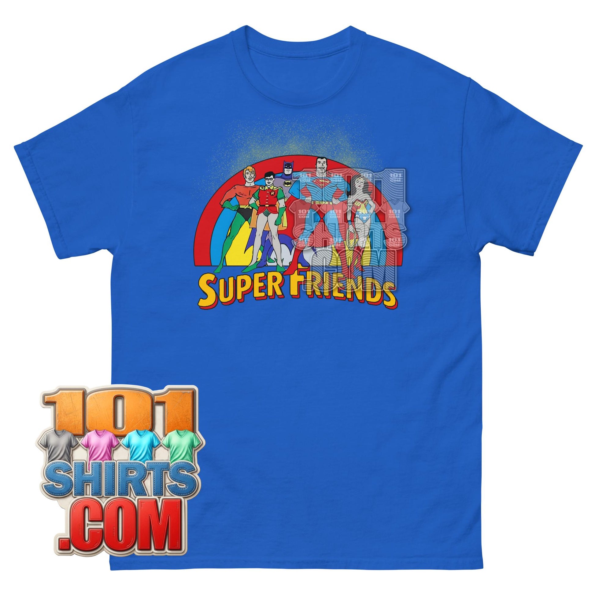 The Big Bang Theory Sheldon Cooper DC Super Friends T-Shirt